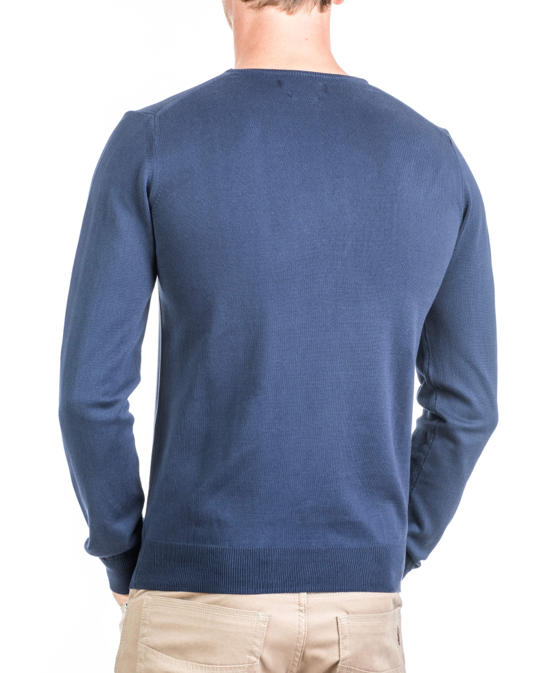 Мъжки базов памучен пуловер 15054321834-2 02