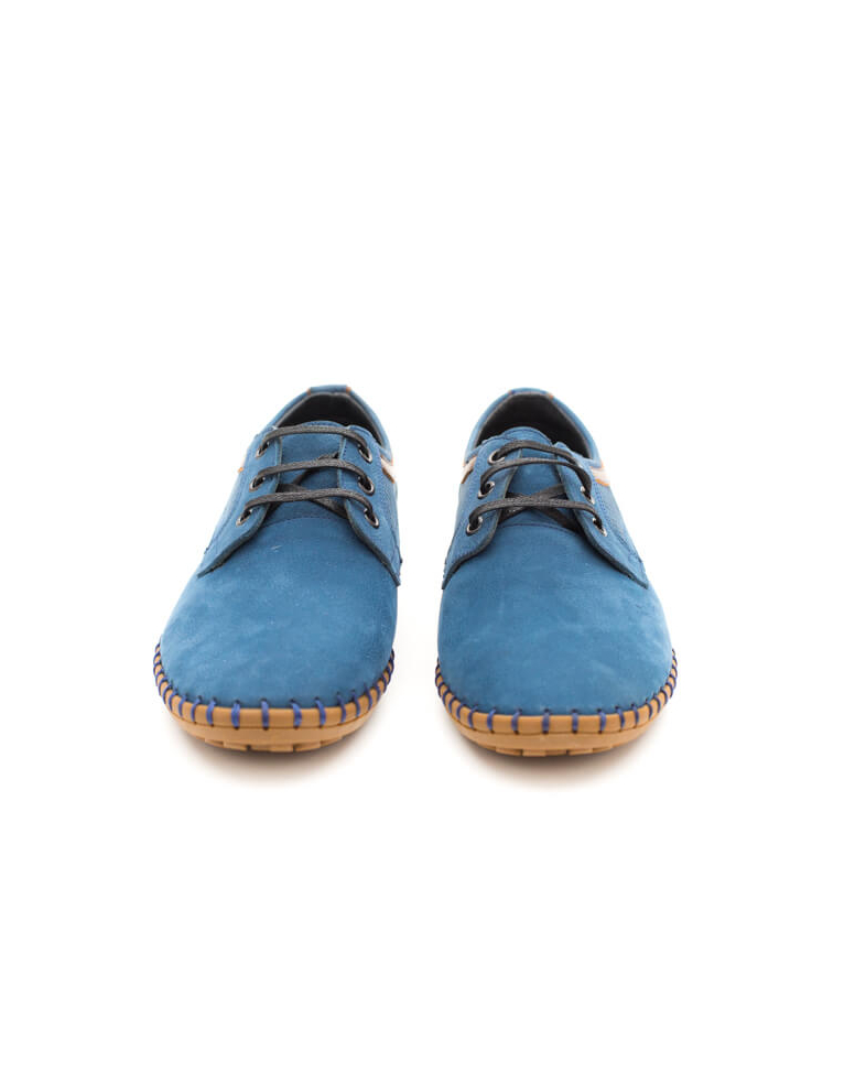 Обувки естествен велур с връзки 170136172702-1 03