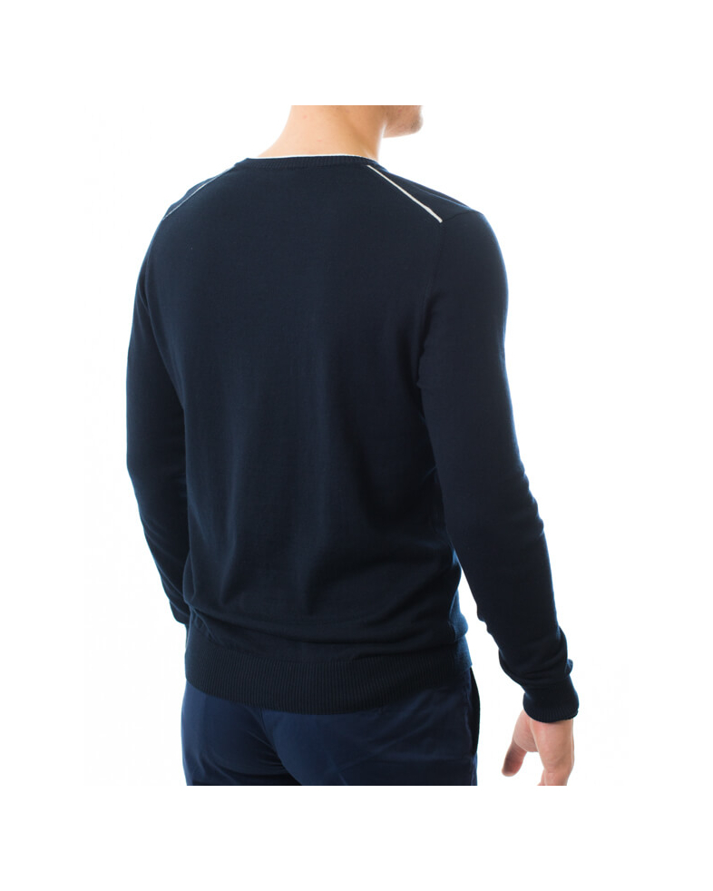 Лек памучен пуловер с контрастни детайли 170108051971-1 03
