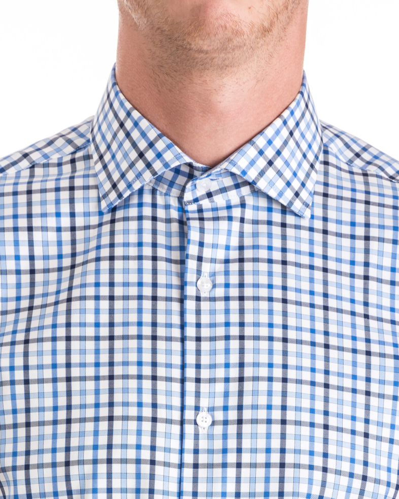 Мъжка памучна риза каре 160422449-1 03