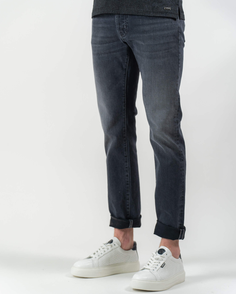 СИВИ SELVEDGE ДЪНКИ С ЛЕК ИЗТРИТ ЕФЕКТ 220115088345-4 04