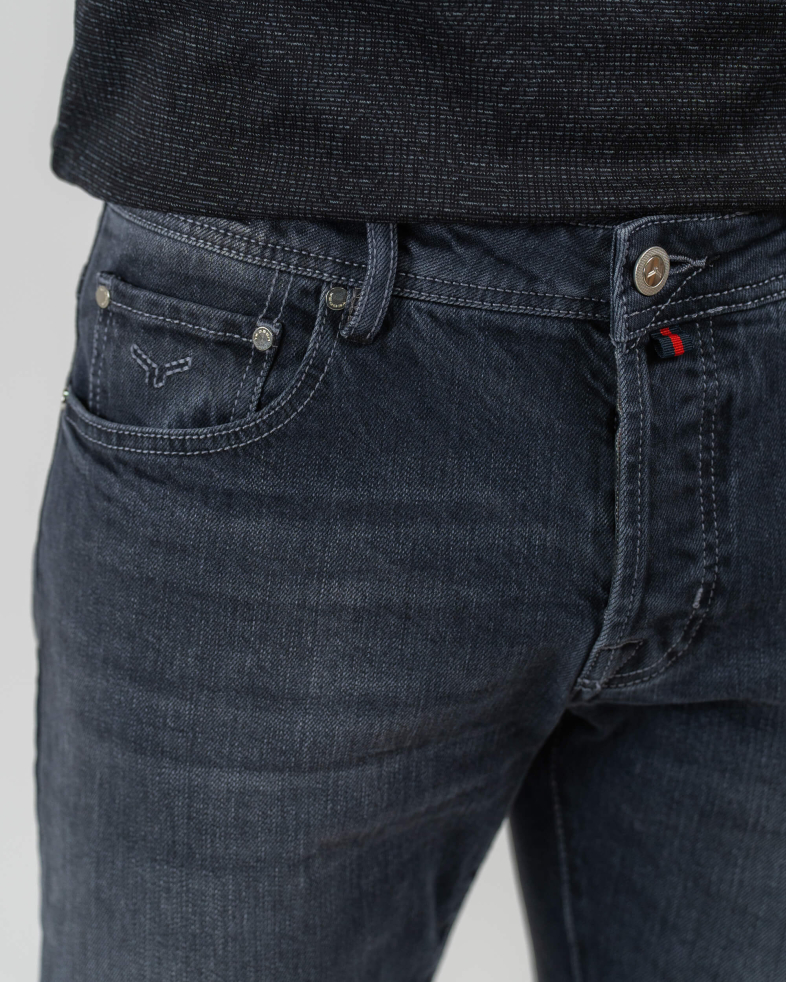 СИВИ SELVEDGE ДЪНКИ С ЛЕК ИЗТРИТ ЕФЕКТ 220115088345-4 05
