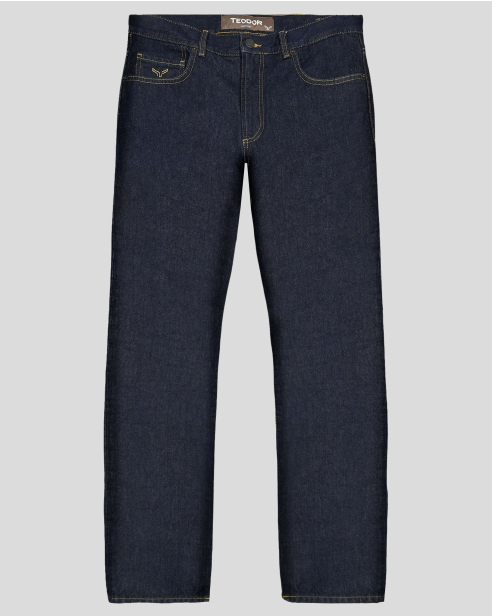 ТЪМНОСИНИ ДЪНКИ REGULAR RELAXED FIT ( УДОБЕН И СВОБОДЕН СИЛУЕТ ) 