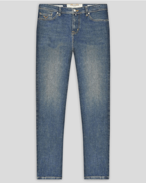 СИНИ ДЪНКИ REGULAR RELAXED FIT ( УДОБЕН И СВОБОДЕН СИЛУЕТ )
