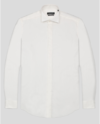 ЦЕРЕМОНИАЛНА РИЗА В ЦВЯТ ЕКРЮ ОТ САТЕНИРАН ПАМУК