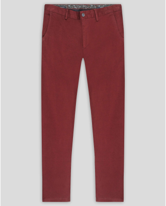 ЧИНО ПАНТАЛОН ОТ СТРУКТУРНА ПАНАМА С ЛОГО  В БОРДО