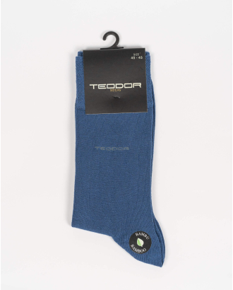 СРЕДНО СИНИ ЧОРАПИ  ДЮС С ЛОГО