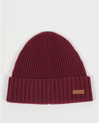 ПЛЕТЕНА ШАПКА ОТ ФИНА ВЪЛНА И  КАШМИР  В ЦВЯТ  БОРДО