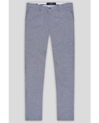 СИВ МЕЛАНЖИРАН ПАНТАЛОН С ИТАЛИАНСКИ ДЖОБ И ЛОГО