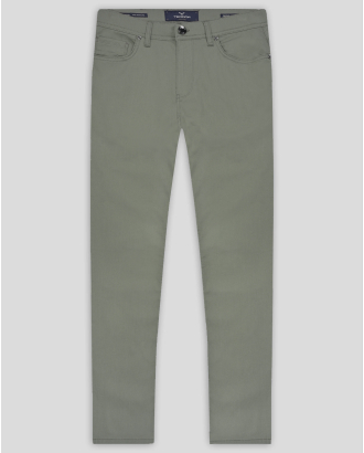 ПАНТАЛОН С 5 ДЖОБА СВОБОДЕН СИЛУЕТ В ЦВЯТ КАКИ