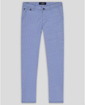 СИН ЧИНО ПАНТАЛОН В ДЕСЕН КАРЕ СИЛНО ВТАЛЕН СИЛУЕТ