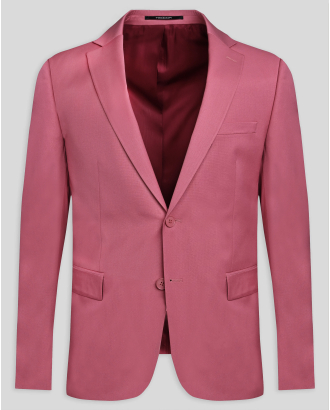 КЛАСИЧЕСКО ВТАЛЕНО САКО С ДВА ШЛИЦА В РОЗОВО /ЧАСТ ОТ КОСТЮМ/