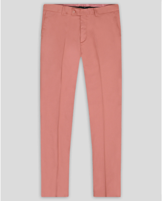 ПАНТАЛОН С ДВОЙНИ ФИЛЕТКИ  В ЦВЯТ ПРАСКОВА /ЧАСТ ОТ КОСТЮМ/