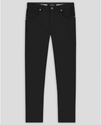 ЧЕРЕН ПАНТАЛОН С 5 ДЖОБА ВТАЛЕН СИЛУЕТ