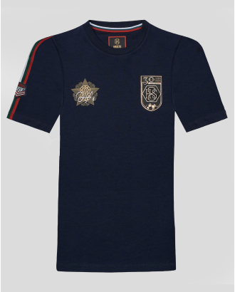 ДЕТСКА ТЪМНОСИНЯ ТЕНИСКА H8S С ЮБИЛЕЙНО ЛОГО И ПРИНТ ЗЛАТНА ЗВЕЗДА