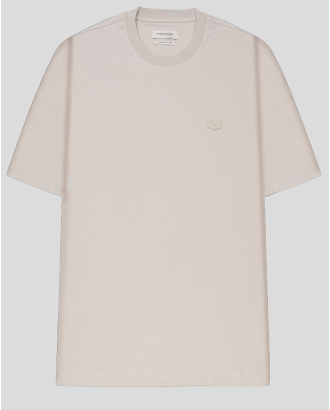 БЕЖОВА ОВЪРСАЙЗ ТЕНИСКА ОТ ВИСОКОКАЧЕСТВЕН ПАМУК SUPIMA