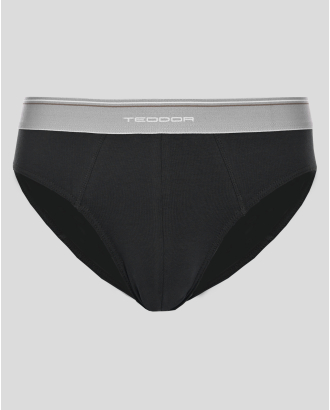 ЧЕРЕН СЛИП С КОНТРАСТЕН ЛАСТИК И ЛОГО