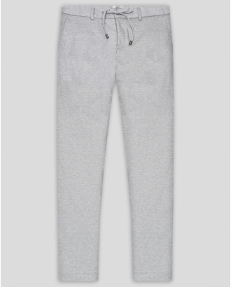 СВЕТЛОСИВ ПАНТАЛОН С ИТАЛИАНСКИ ДЖОБОВЕ И ЛОГО АКСЕСОАР