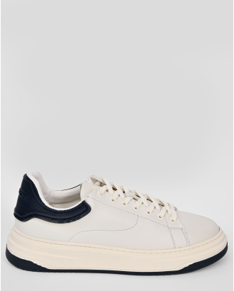 СПОРТНИ ОБУВКИ ТИП КЕЦОВЕ В ЕКРЮ С ГУМИРАНИ КОНТРАСТНИ  ЕЛЕМЕНТИ