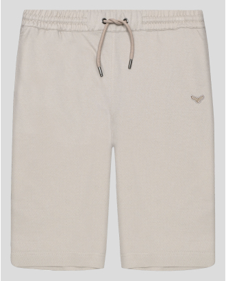 БЕЖОВИ  БЕРМУДИ ОТ ДВОЙНО МЕРСЕРИЗИРАН ЕГИПЕТСКИ ПАМУК