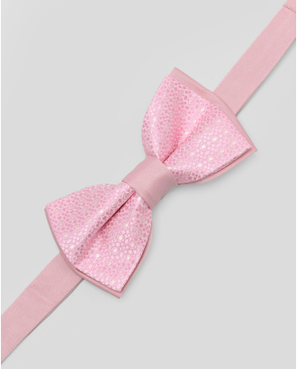 РОЗОВА ДВОЙНА ПАПИЙОНКА В ДЕСЕН НА ТОЧКИ