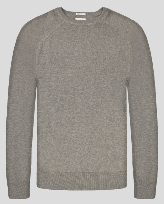 СВЕТЛО КАФЯВ ПУЛОВЕР ОТ 100% PREMIUM ПАМУК С РЕГЛАН РЪКАВ