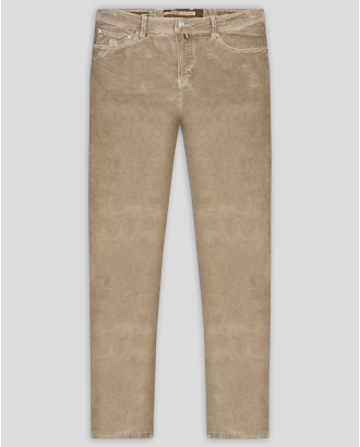 БЕЖОВ ПАНТАЛОН В РИПСЕНА СТРУКТУРА И БРОДЕРИЯ ЛОГО