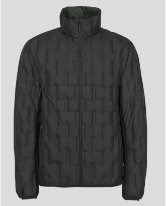 ЧЕРНО ВОДООТБЛЪСКВАЩО ЛЕКО ЯКЕ С ПЪЛНЕЖ ОТ ЕСТЕСТВЕН ПУХ