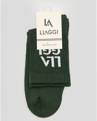 ЗЕЛЕНИ ЧОРАПИ В РЕЛЕФНА СТРУКТУРА 