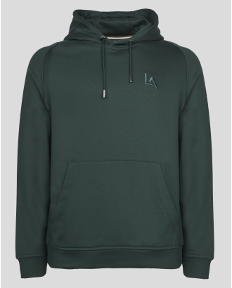 ЗЕЛЕН СУИТШЪРТ С КАЧУЛКА ТИП ХУДИ  И КЕНГУРУ ДЖОБ