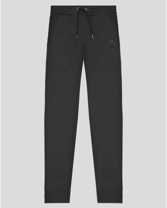 ЧЕРНО СПОРТНО ДОЛНИЩЕ С ЛОГО ЕМБЛЕМА И ЗАДЕН ДЖОБ