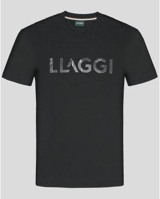 ЧЕРНА ТЕНИСКА ОТ 100% ПАМУК С НАДПИС ПРИНТ