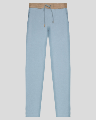 СПОРТНО ДОЛНИЩЕ ОТ 100% ПАМУК В ЛЕДЕНО СИН ЦВЯТ