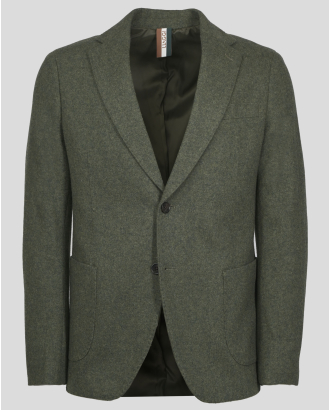 МЕЛАНЖИРАН БЛЕЙЗЪР ОТ ФИН ВЪЛНЕН ПЛАТ В ЗЕЛЕНО