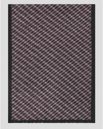 ТРИЦВЕТЕН ШАЛ ОТ 100% КОПРИНА С ФИГУРАЛЕН ДЕСЕН