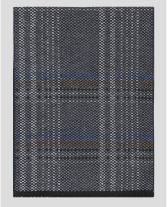 СИВ ШАЛ ОТ 100% КОПРИНА В ДЕСЕН КАРЕ