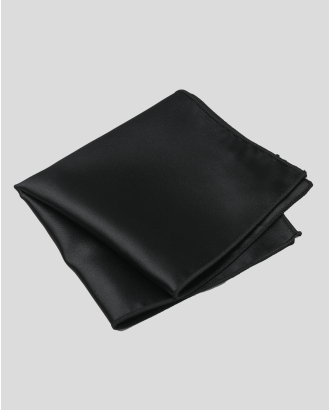 ЧЕРНА САТЕНИРАНА КЪРПИЧКА ЗА САКО