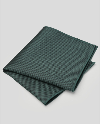 СТРУКТУРНА КЪРПИЧКА ЗА САКО В ТЪМНО ЗЕЛЕН МЕЛАНЖ