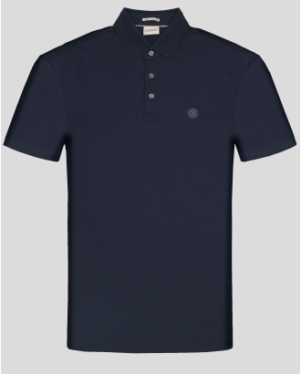 ТЕНИСКА ОТ ВИСОКОКАЧЕСТВЕН ПАМУК SUPIMA В ТЪМНОСИН ЦВЯТ