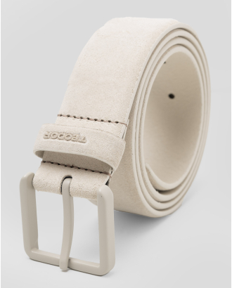 КОЛАН ОТ ЕСТЕСТВЕН ВЕЛУР В МРАМОРНО БЯЛО