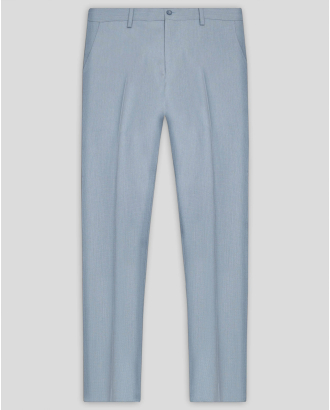 СВЕТЛОСИН ПАНТАЛОН МЕЛАНЖ СИЛНО ВТАЛЕН СИЛУЕТ /ЧАСТ ОТ КОСТЮМ/