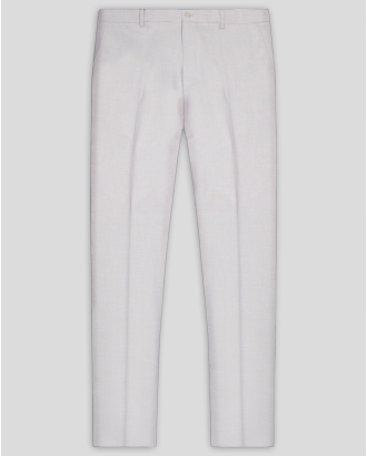 КЛАСИЧЕСКИ ПАНТАЛОН СВОБОДЕН СИЛУЕТ В БЕЖОВ МЕЛАНЖ /ЧАСТ ОТ КОСТЮМ/