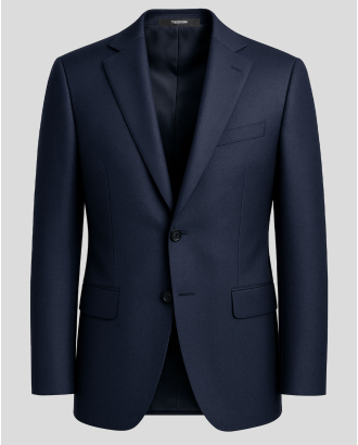 ТЪМНОСИНЬО КЛАСИЧЕСКО САКО СВОБОДЕН СИЛУЕТ  /ЧАСТ ОТ КОСТЮМ/