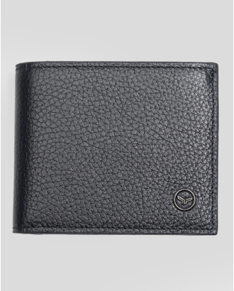 ЧЕРЕН ПОРТФЕЙЛ ОТ 100% ЕСТЕСТВЕНА КОЖА ШАГРЕН