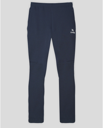 ТЪМНОСИН СПОРТЕН ПАНТАЛОН С ЛОГО ПРИНТ