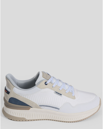 БЕЛИ СПОРТНИ ОБУВКИ С ДЕТАЙЛИ ОТ ЕКО КОЖА