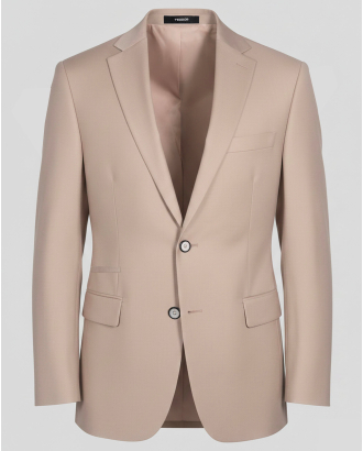 КЛАСИЧЕСКО СТРУКТУРНО САКО В ЦВЯТ СЬОМГА /ЧАСТ ОТ КОСТЮМ/