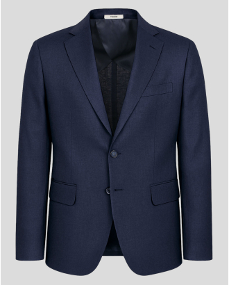 ТЪМНОСИНЬО ОЛЕКОТЕНО САКО COMFORT FIT  /ЧАСТ ОТ КОСТЮМ/