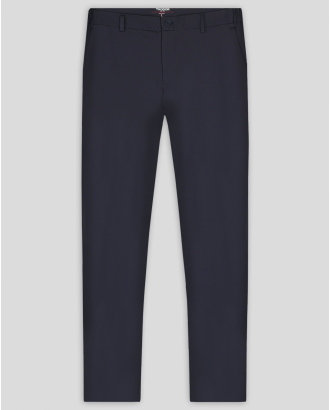 ТЪМНОСИН ВТАЛЕН ПАНТАЛОН С ЕЛАСТАН /ЧАСТ ОТ КОСТЮМ/