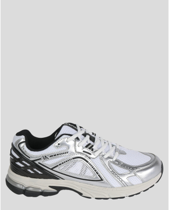 СПОРТНИ ОБУВКИ ТИП МАРАТОНКИ С КОНТРАСТНИ ДЕТАЙЛИ И ЛОГО